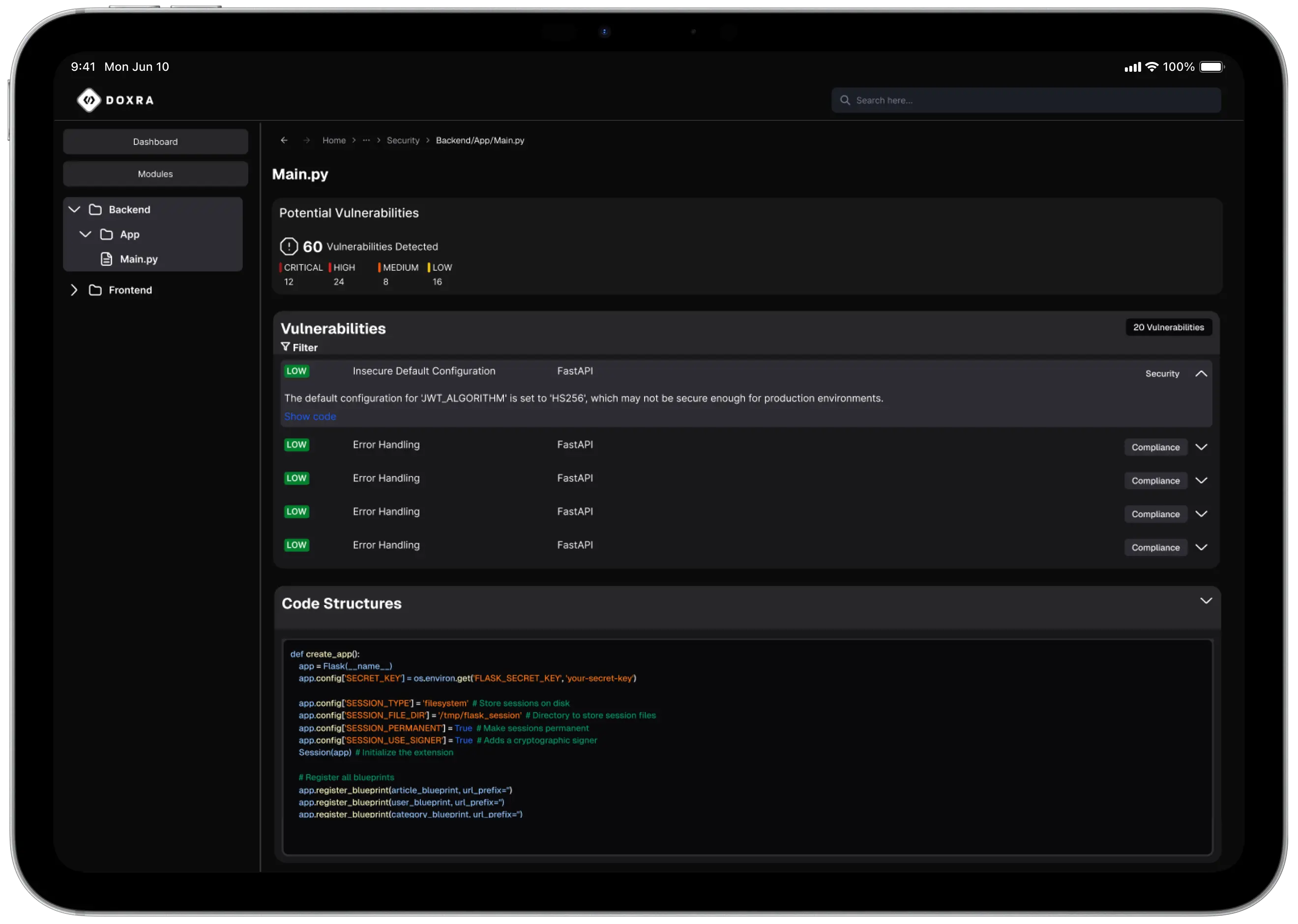 Doxra security Viewer